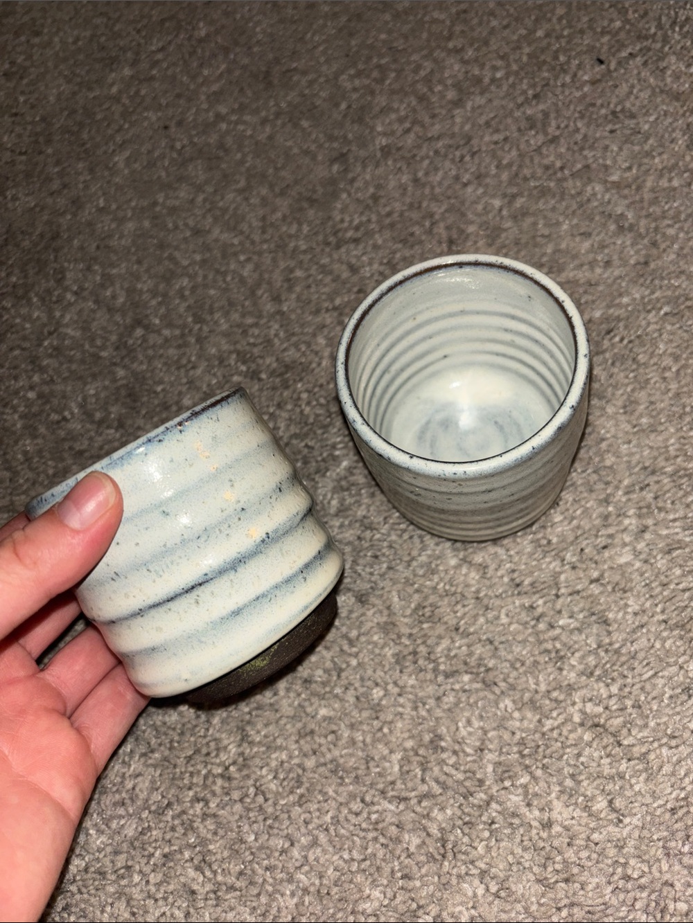 🐦 {RARE} Sistain Matcha Cups ~ Duo Set - Picture 2 of 5